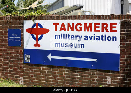 General views of Tangmere Military Aviation Museum, Tangmere, Near Chichester, West Sussex, UK. Stock Photo