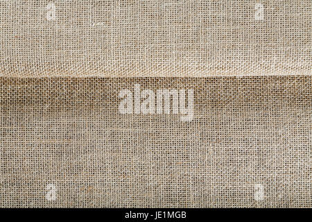 Texture burlap close-up gray background Stock Photo