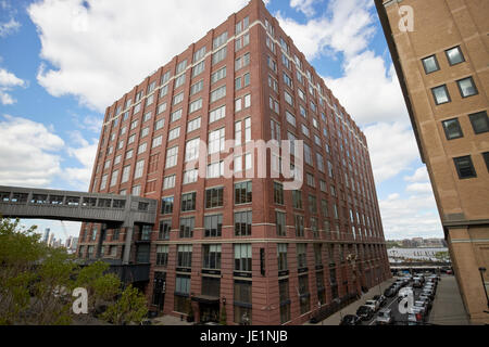 Chelsea market office building and television production facility New York City USA Stock Photo