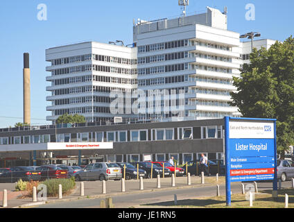 Exterior view of the main building at the Lister Hospital, Stevenage ...