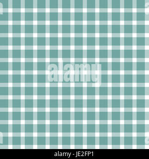 checkered seamless table cloths pattern blue colored Stock Photo