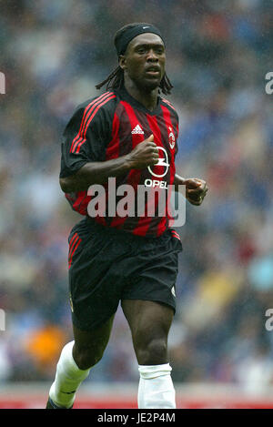 CLARENCE SEEDORF AC MILAN 27 July 2002 Stock Photo