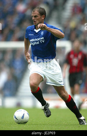 RONALD DE BOER GLASGOW RANGERS FC 27 July 2002 Stock Photo