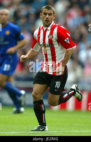 KEVIN PHILLIPS SUNDERLAND FC STADIUM OF LIGHT SUNDERLAND ENGLAND 31 August 2002 Stock Photo