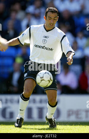 YOURI DJORKAEFF BOLTON WANDERERS FC REEBOK STADIUM BOLTON 01 September 2002 Stock Photo