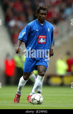 ALIOU CISSE BIRMINGHAM CITY FC RIVERSIDE MIDDLESBROUGH ENGLAND 21 September 2002 Stock Photo