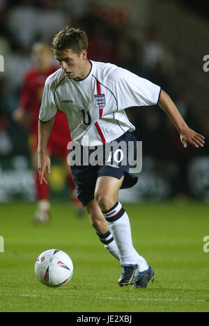 MICHAEL OWEN ENGLAND & LIVERPOOL FC 16 October 2002 Stock Photo