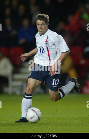 MICHAEL OWEN ENGLAND & LIVERPOOL FC 16 October 2002 Stock Photo