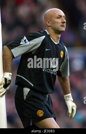 PHOTO ORIGINALE DE FABIEN BARTHEZ À MANCHESTER UNITED (SAISON 1999-2000