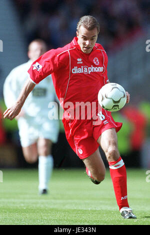 SZILARD NEMETH MIDDLESBROUGH FC RIVERSIDE STADIUM MIDDLESBROUGH 01 September 2003 Stock Photo