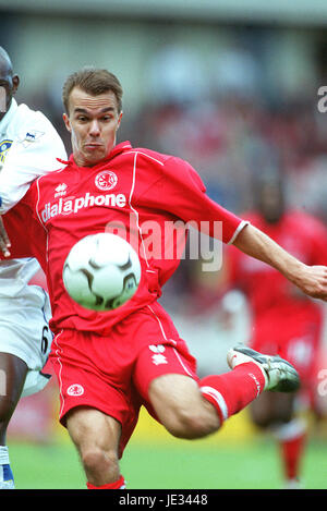 SZILARD NEMETH MIDDLESBROUGH FC RIVERSIDE STADIUM MIDDLESBROUGH 01 September 2003 Stock Photo