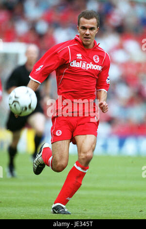 SZILARD NEMETH MIDDLESBROUGH FC RIVERSIDE STADIUM MIDDLESBROUGH 01 September 2003 Stock Photo