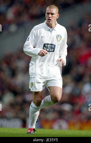 SETH JOHNSON LEEDS UNITED FC ANFIELD LIVERPOOL ENGLAND 25 October 2003 Stock Photo