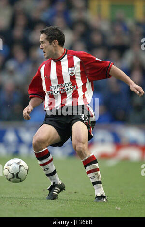 PAUL TELFER SOUTHAMPTON FC GOODISON PARK LIVERPOOL ENGLAND 19 October 2003 Stock Photo