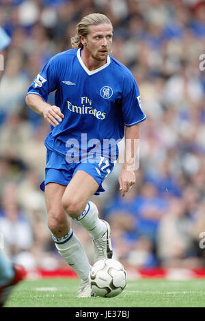 EMMANUEL PETIT CHELSEA FC STAMFORD BRIDGE CHELSEA LONDON ENGLAND 27 ...