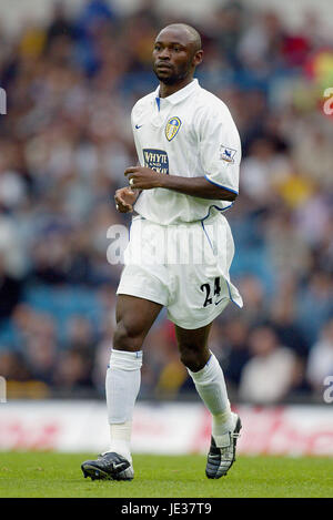 SALOMON OLEMBE LEEDS UNITED FC ELLAND ROAD LEEDS 20 September 2003 Stock Photo