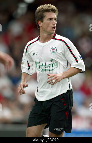 HARRY KEWELL LIVERPOOL FC CREWE ENGLAND 19 July 2003 Stock Photo