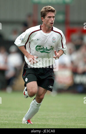 HARRY KEWELL LIVERPOOL FC CREWE ENGLAND 19 July 2003 Stock Photo