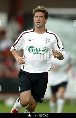 HARRY KEWELL LIVERPOOL FC CREWE ENGLAND 19 July 2003 Stock Photo