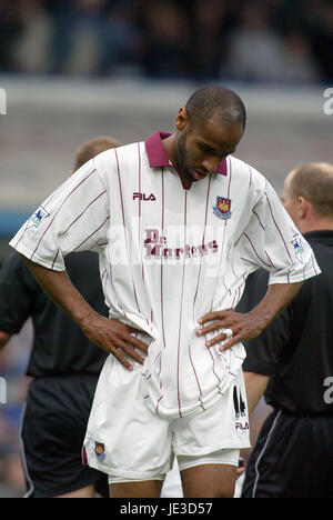 FREDERIC KANOUTE WEST HAM UNITED FC ST.ANDREWS BIRMINGHAM ENGLAND 10 May 2003 Stock Photo