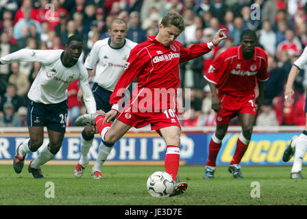 JUNINHO MIDDLESBROUGH FC RIVERSIDE STADIUM MIDDLESBROUGH ENGLAND 03 May 2003 Stock Photo