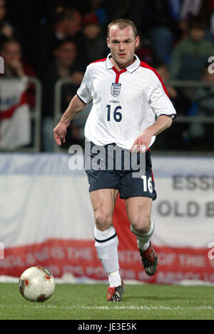 DANNY MURPHY ENGLAND & LIVERPOOL FC RHEINPARK STADIUM VADUZ LIECHTENSTEIN 29 March 2003 Stock Photo