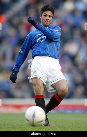 MIKEL ARTETA GLASGOW RANGERS FC IBROX STADIUM GLASGOW SCOTLAND 04