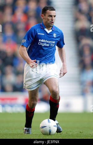 KEVIN MUSCAT GLASGOW RANGERS FC IBROX GLASGOW 15 February 2003 Stock Photo
