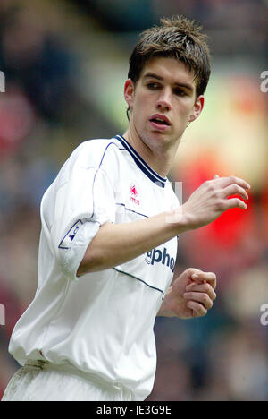 CHRIS RIGGOTT MIDDLESBROUGH FC ANFIELD LIVERPOOL ENGLAND 08 February 2003 Stock Photo