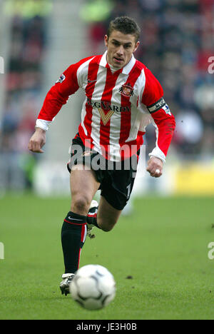 KEVIN PHILLIPS SUNDERLAND FC STADIUM OF LIGHT SUNDERLAND 11 January 2003 Stock Photo