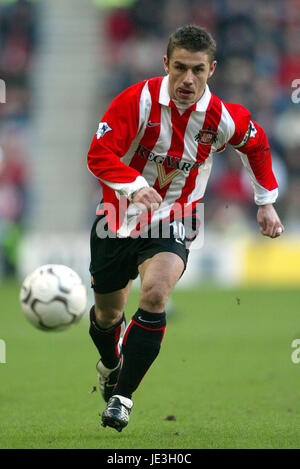 KEVIN PHILLIPS SUNDERLAND FC STADIUM OF LIGHT SUNDERLAND 11 January 2003 Stock Photo