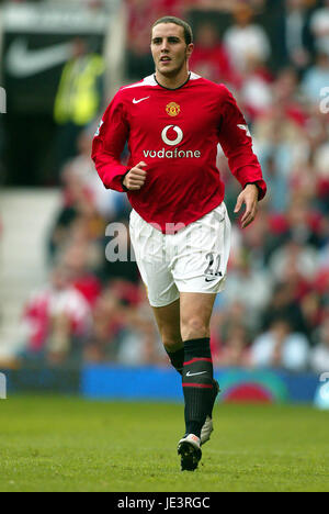 JOHN O SHEA MANCHESTER UNITED FC OLD TRAFFORD MANCHESTER ENGLAND 21 August 2004 Stock Photo