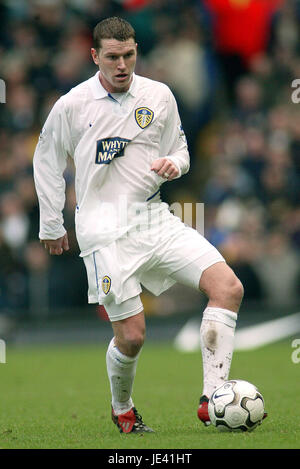 SETH JOHNSON LEEDS UNITED FC ELLAND ROAD LEEDS NORTH YORKSHIRE ENGLAN 31 January 2004 Stock Photo