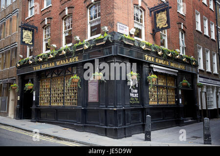 The Edgar Wallace pub, London Stock Photo - Alamy