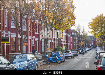 Birnam Road, London, UK Stock Photo