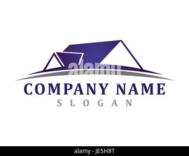 Real estate logo 6 Stock Vector