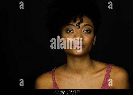 Young woman, portrait Stock Photo
