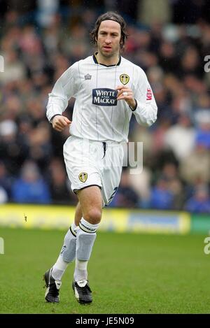 SHAUN DERRY LEEDS UNITED FC ELLAND ROAD LEEDS ENGLAND 31 December 2005 Stock Photo