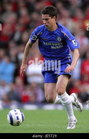 ASIER DEL HORNO CHELSEA FC ANFIELD LIVERPOOL ENGLAND 02 October 2005 Stock Photo