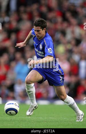 ASIER DEL HORNO CHELSEA FC ANFIELD LIVERPOOL ENGLAND 02 October 2005 Stock Photo