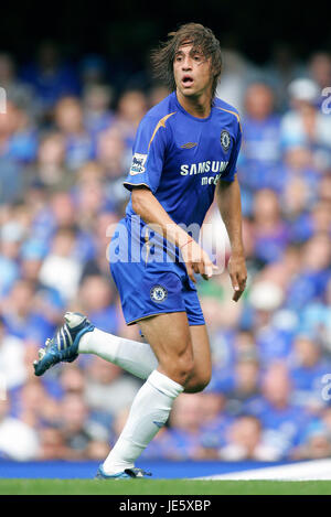 HERNAN CRESPO CHELSEA FC STAMFORD BRIDGE CHELSEA LONDON ENGLAND 21 August 2005 Stock Photo