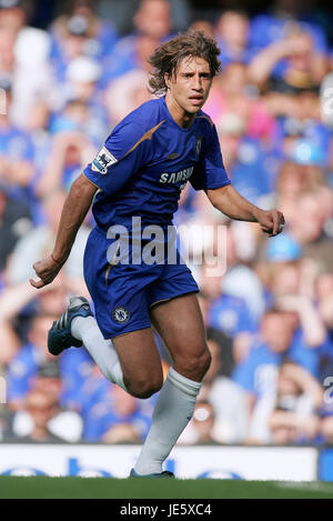 HERNAN CRESPO CHELSEA FC STAMFORD BRIDGE CHELSEA LONDON ENGLAND 21 August 2005 Stock Photo