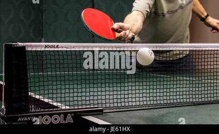 Table Tennis Theme Stock Photo