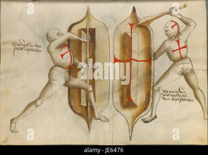Talhoffer Drawings This illustration is from the 'Fechtbuch Talhoffer,' a historical ...