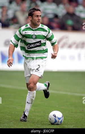 PAUL TELFER GLASGOW CELTIC FC FIR PARK MOTHERWELL SCOTLAND 30 July 2005 Stock Photo