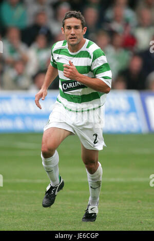 PAUL TELFER GLASGOW CELTIC FC FIR PARK MOTHERWELL SCOTLAND 30 July 2005 Stock Photo