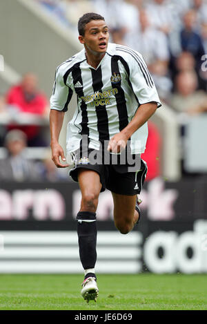 JERMAINE JENAS NEWCASTLE UNITED FC ST.JAMES PARK NEWCASTLE 23 July 2005 Stock Photo