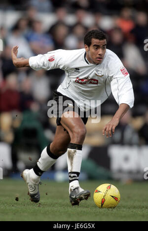 TOM HUDDLESTONE DERBY COUNTY FC PRIDE PARK STADIUM DERBY ENGLAND 16 January 2005 Stock Photo