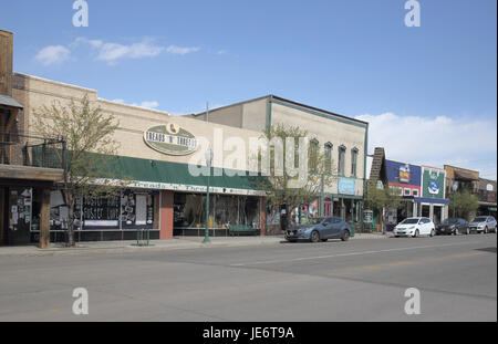 gunnison, home of western state college colorado Stock Photo