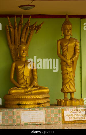 Traditional Buddha statues in Nabo Noi Stock Photo